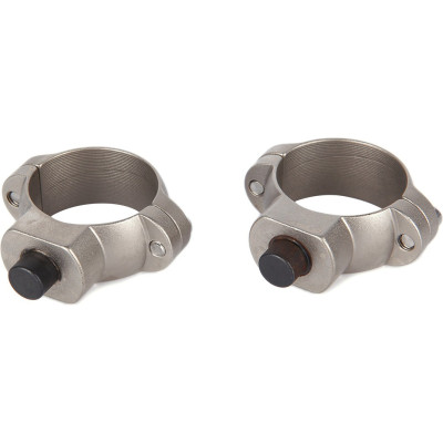 Кольца LEUPOLD QR RINGS MATTE SILVER 25,4 мм средние